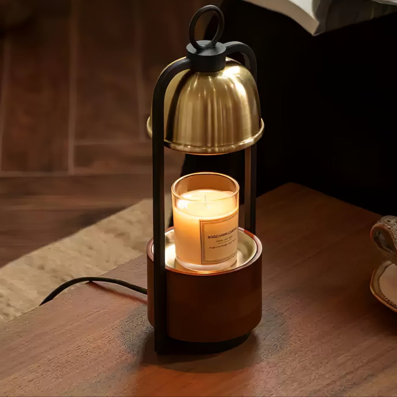 Rosa Modern Wood Table Lamp