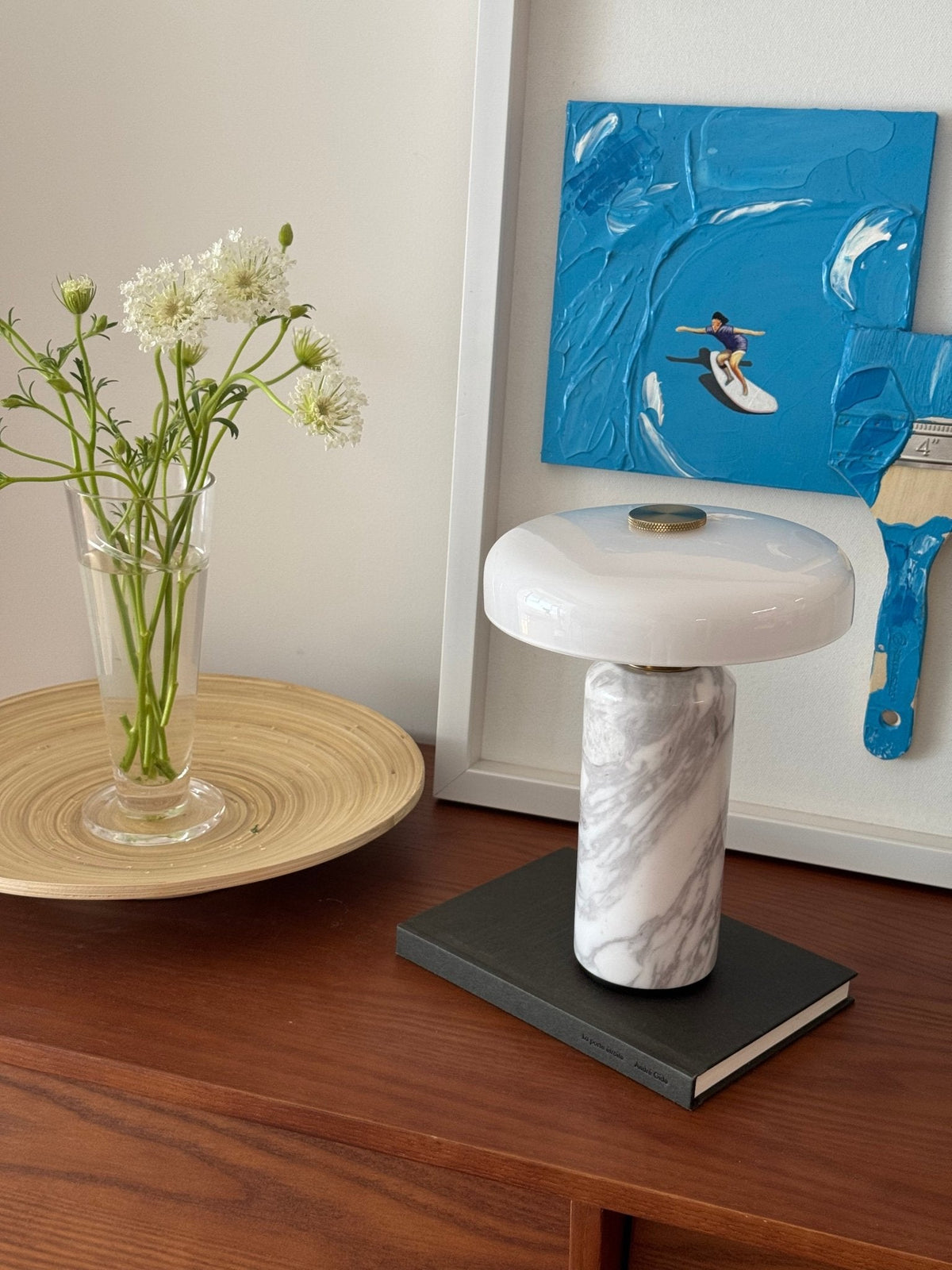 Dovercourt Marble Table Lamp