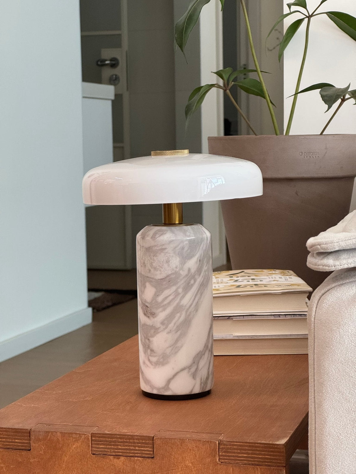 Dovercourt Marble Table Lamp