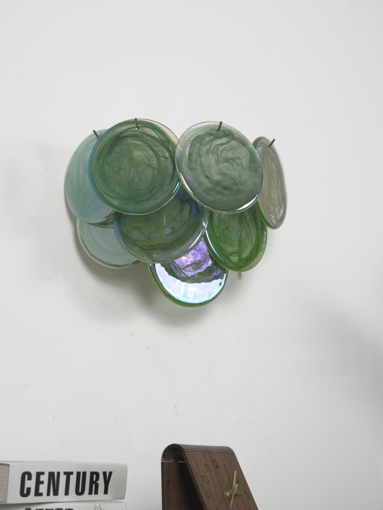 Orlaridge Disc Glass Indoor Wall Light