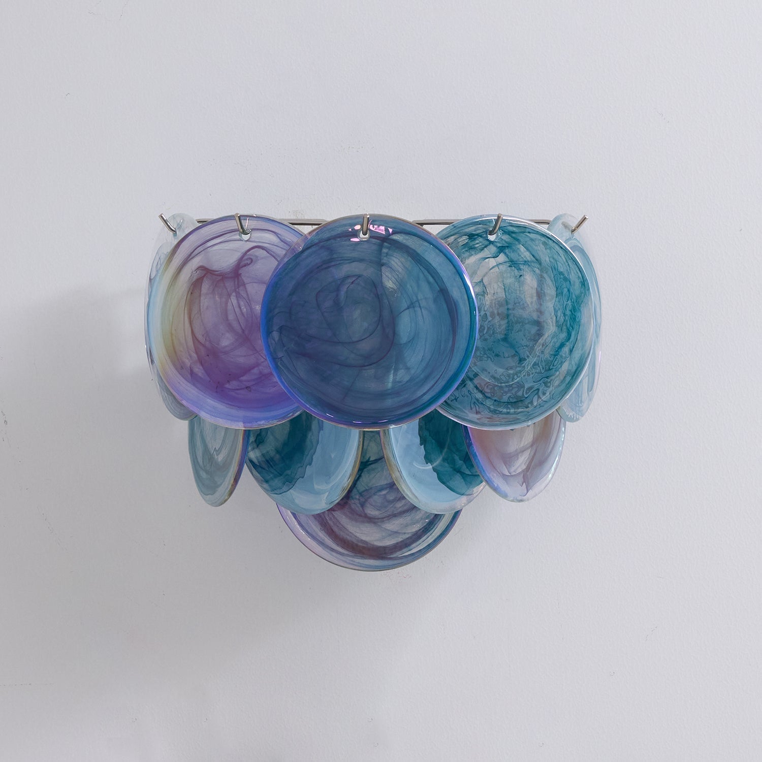 Orlaridge Disc Glass Indoor Wall Light