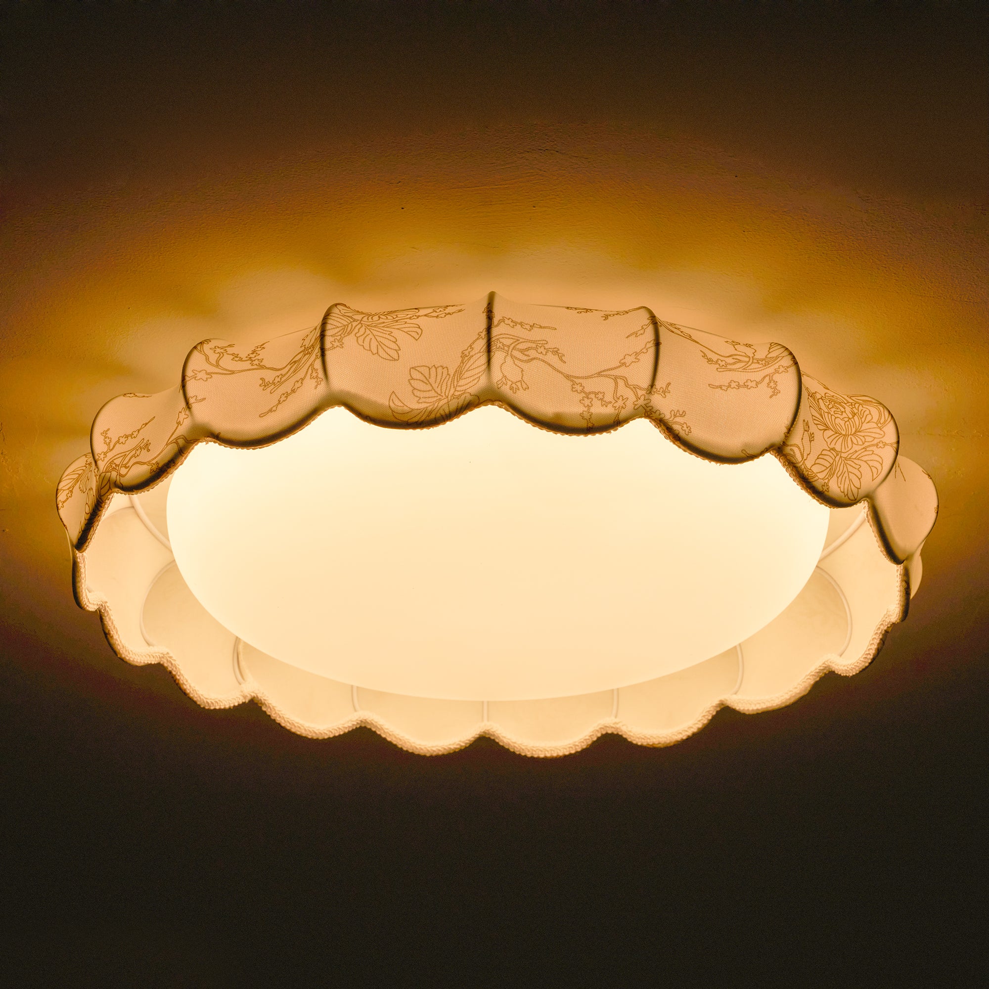 Delaridge Lunaria Veil Flush Mount Ceiling Light
