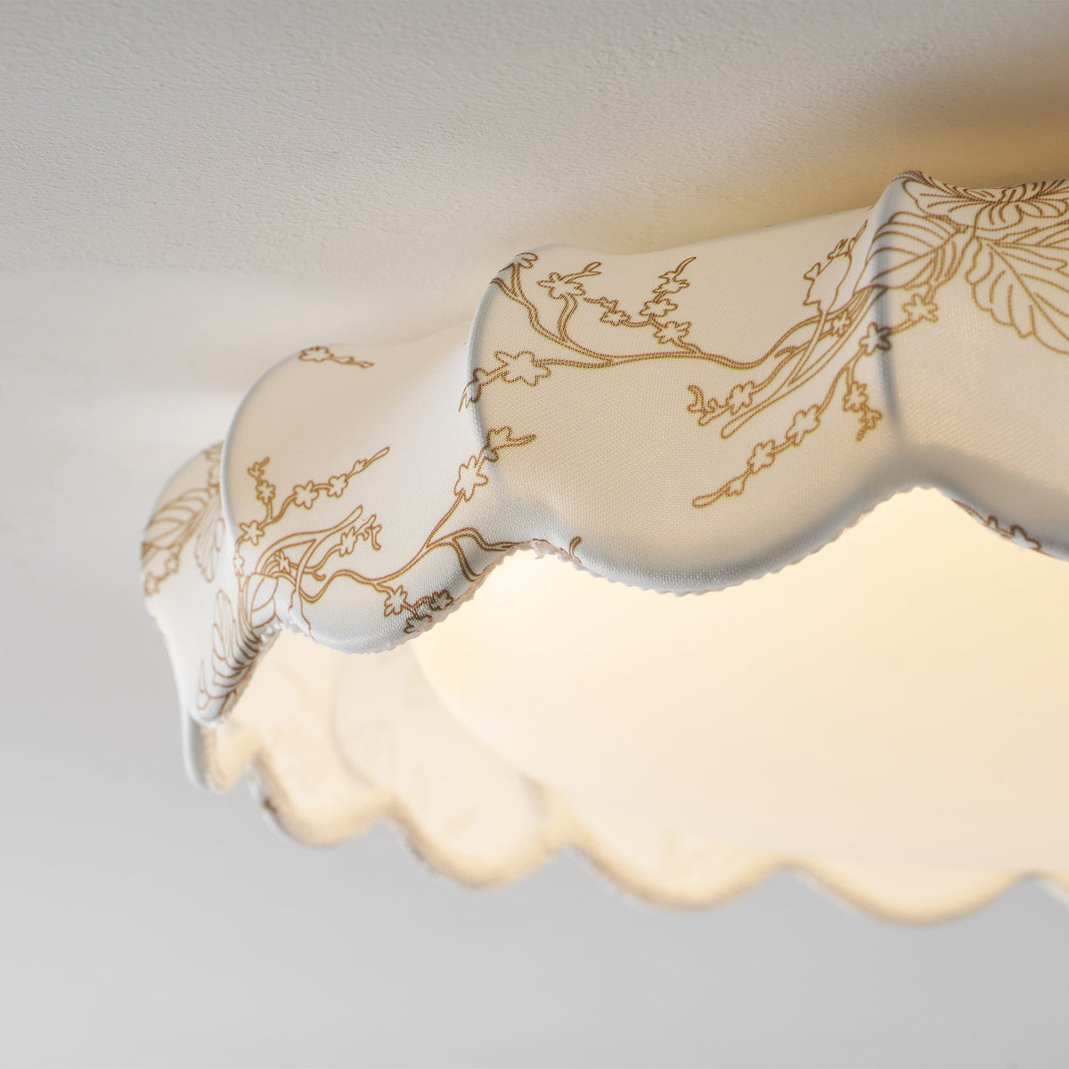 Delaridge Lunaria Veil Flush Mount Ceiling Light