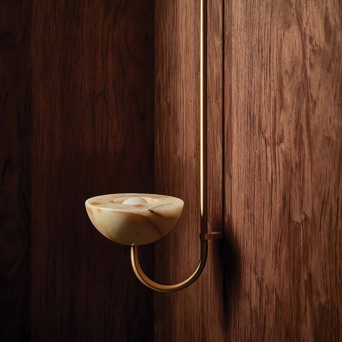 Hartvik Duo Pendant Lamp Alabaster