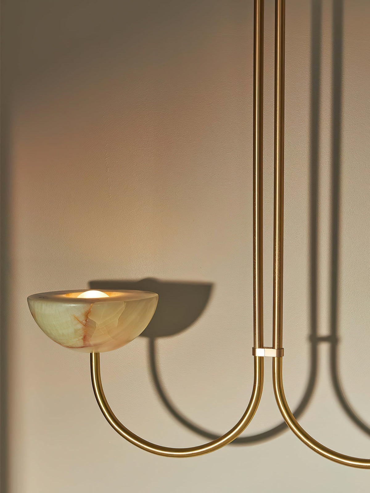 Hartvik Duo Pendant Lamp Alabaster