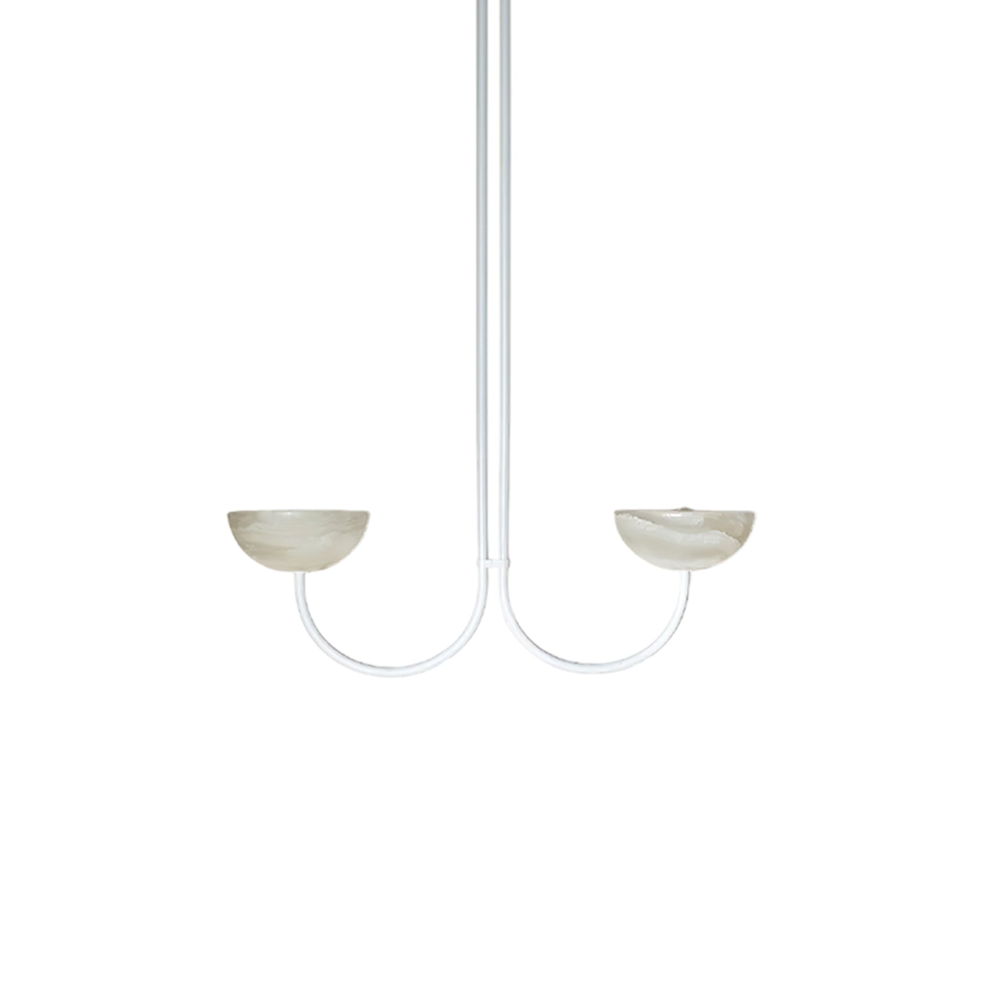 Hartvik Duo Pendant Lamp Alabaster