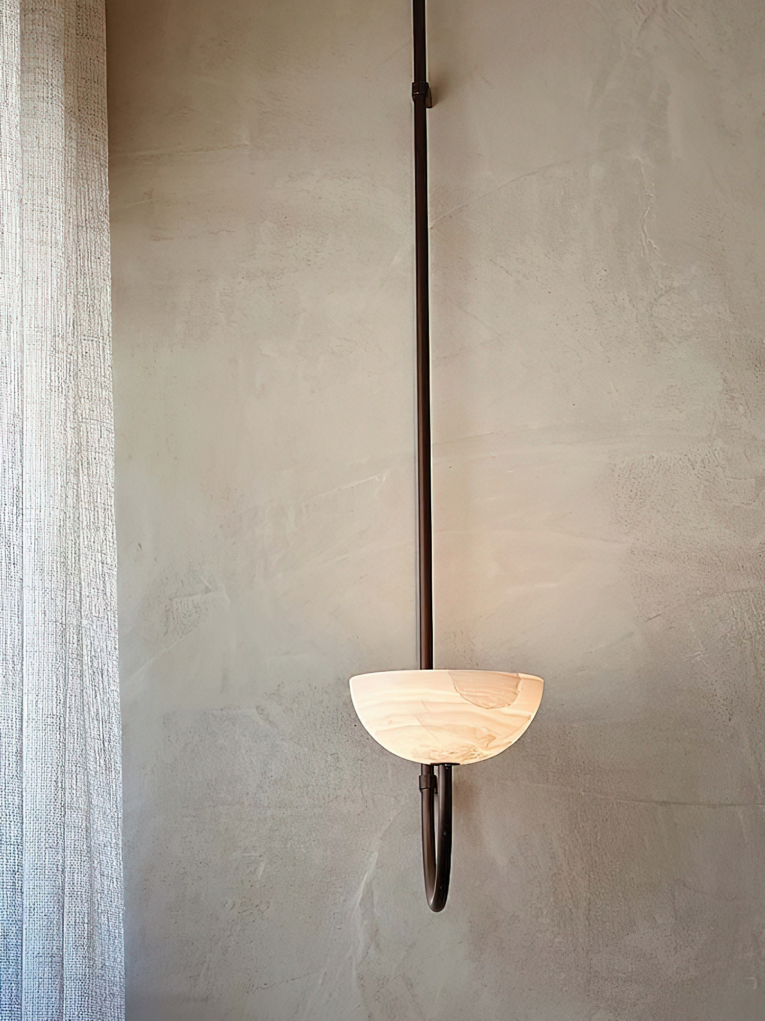 Hartvik Duo Pendant Lamp Alabaster