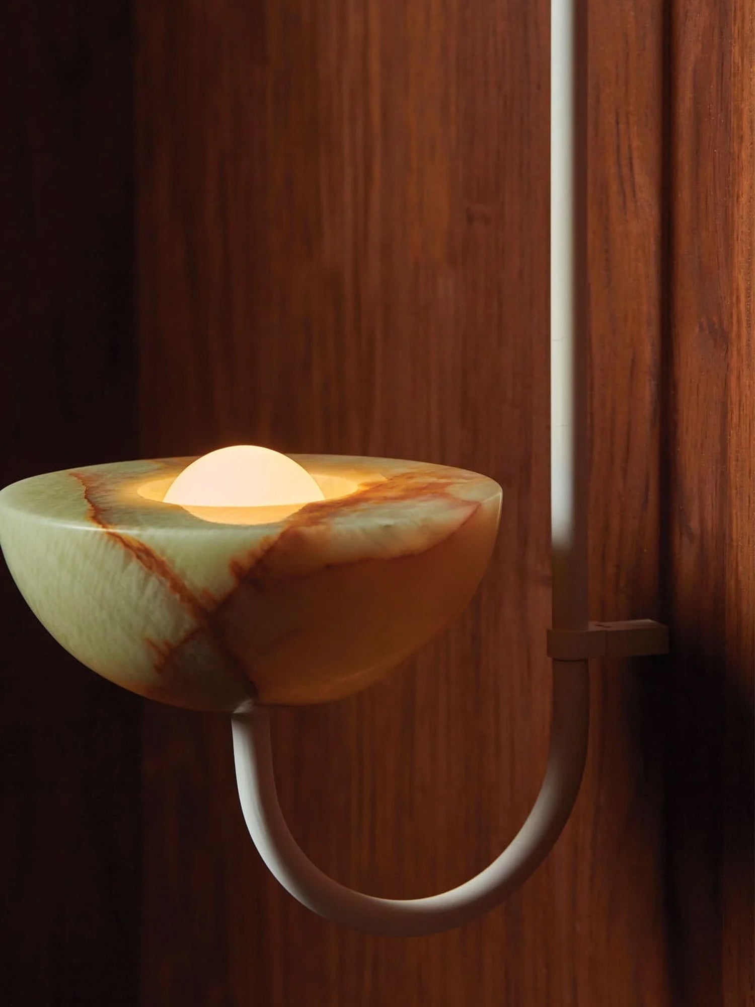 Hartvik Duo Pendant Lamp Alabaster