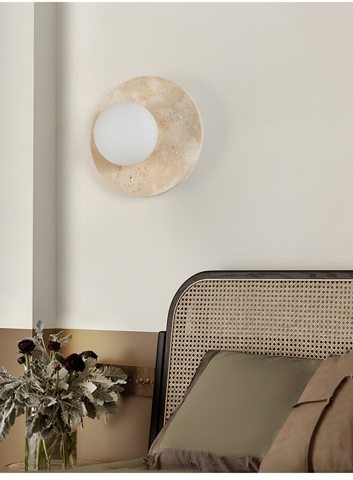 Sereella Travertine Ceiling Light