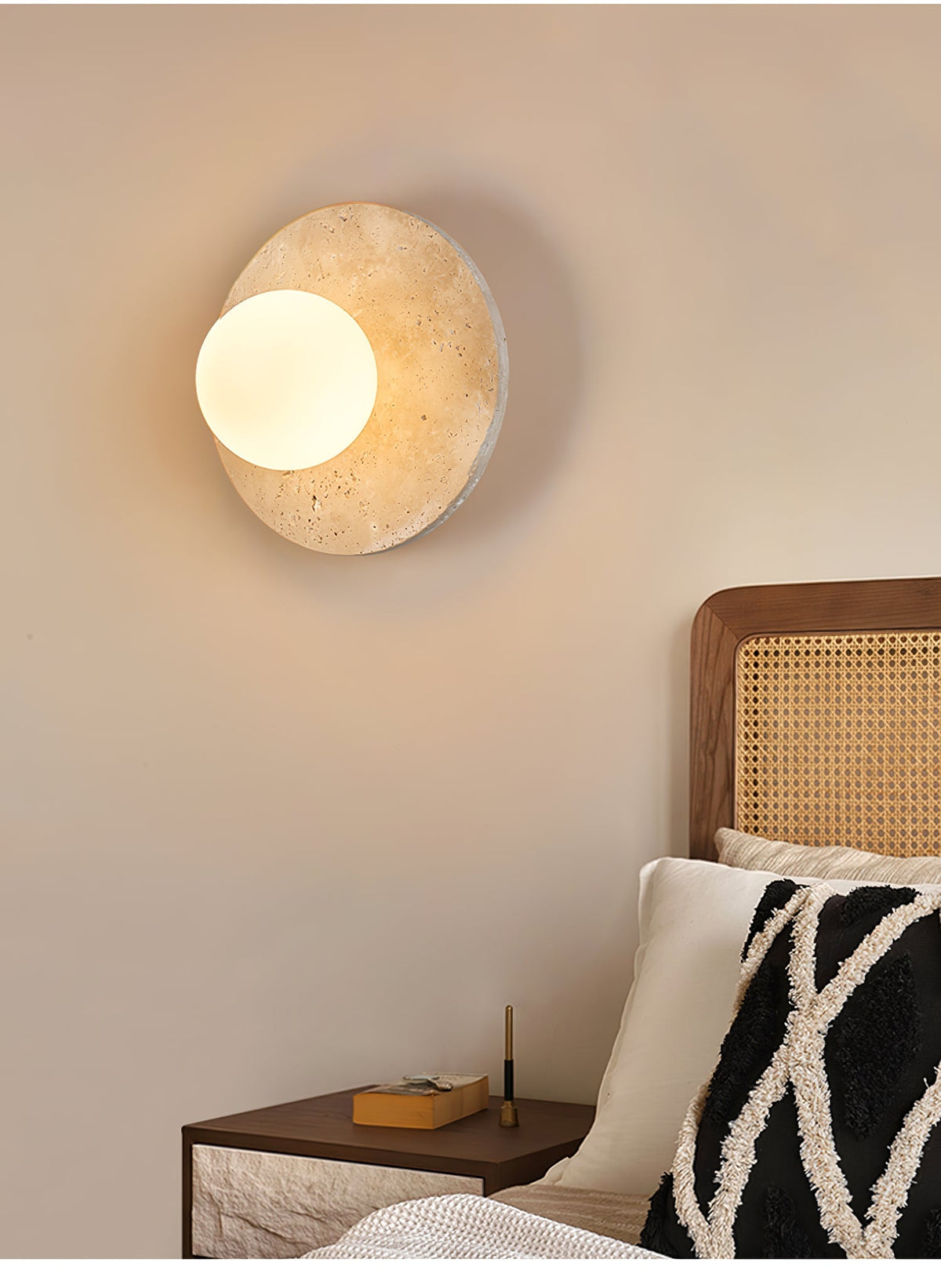 Sereella Travertine Ceiling Light