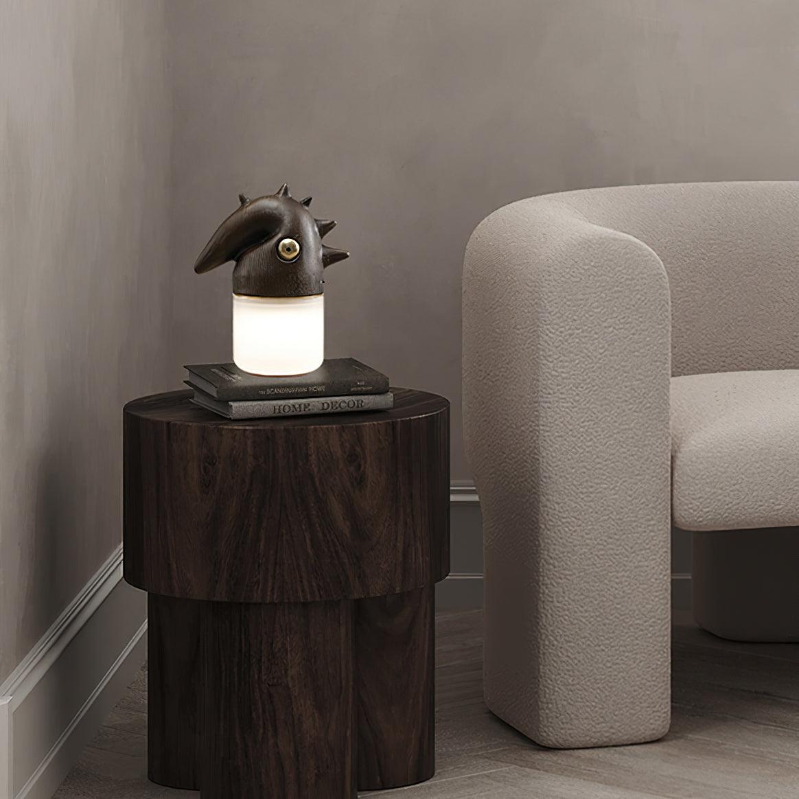Jerry Contemporary Wood Table Lamp