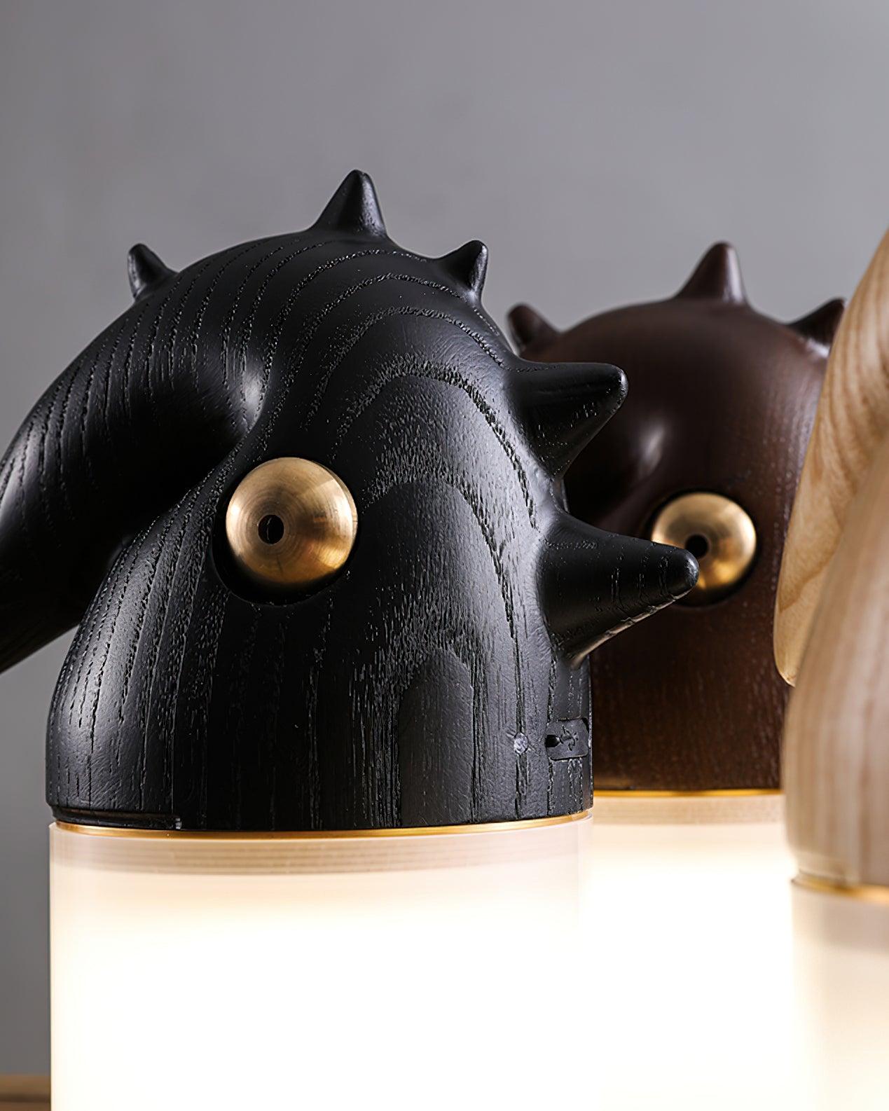 Jerry Contemporary Wood Table Lamp
