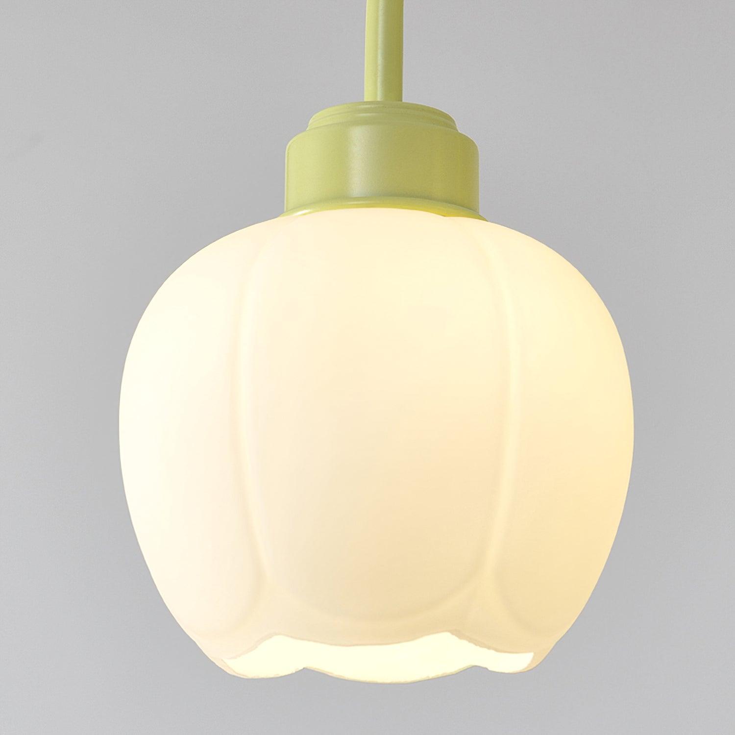 Pane Chandelier Flower Petal Modern