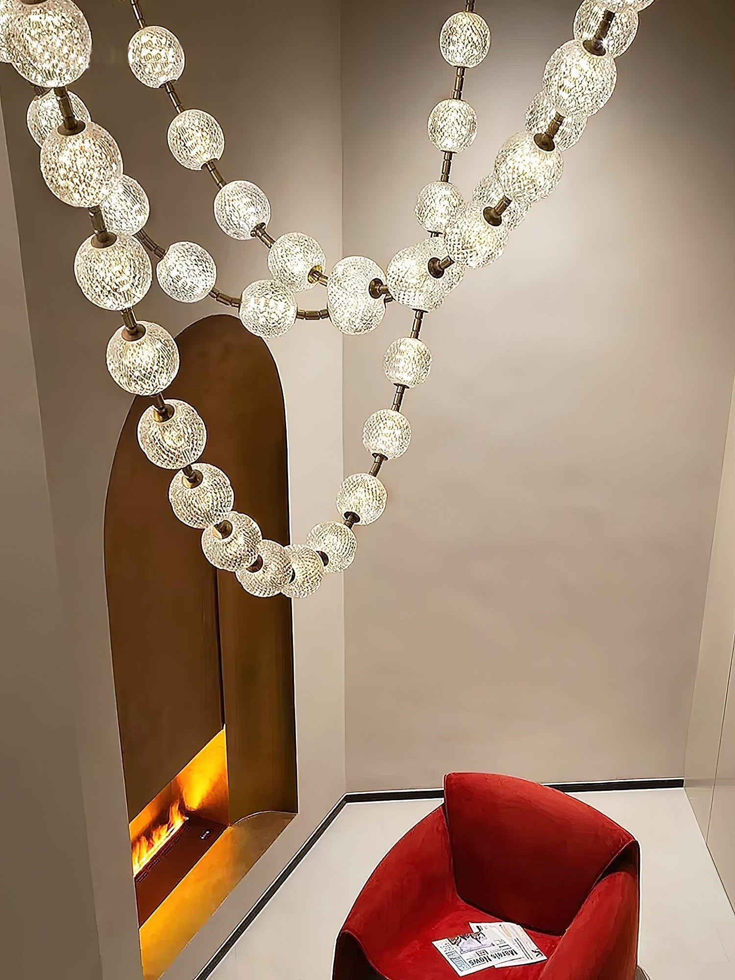 Lindencourt Strand Necklace Chandelier