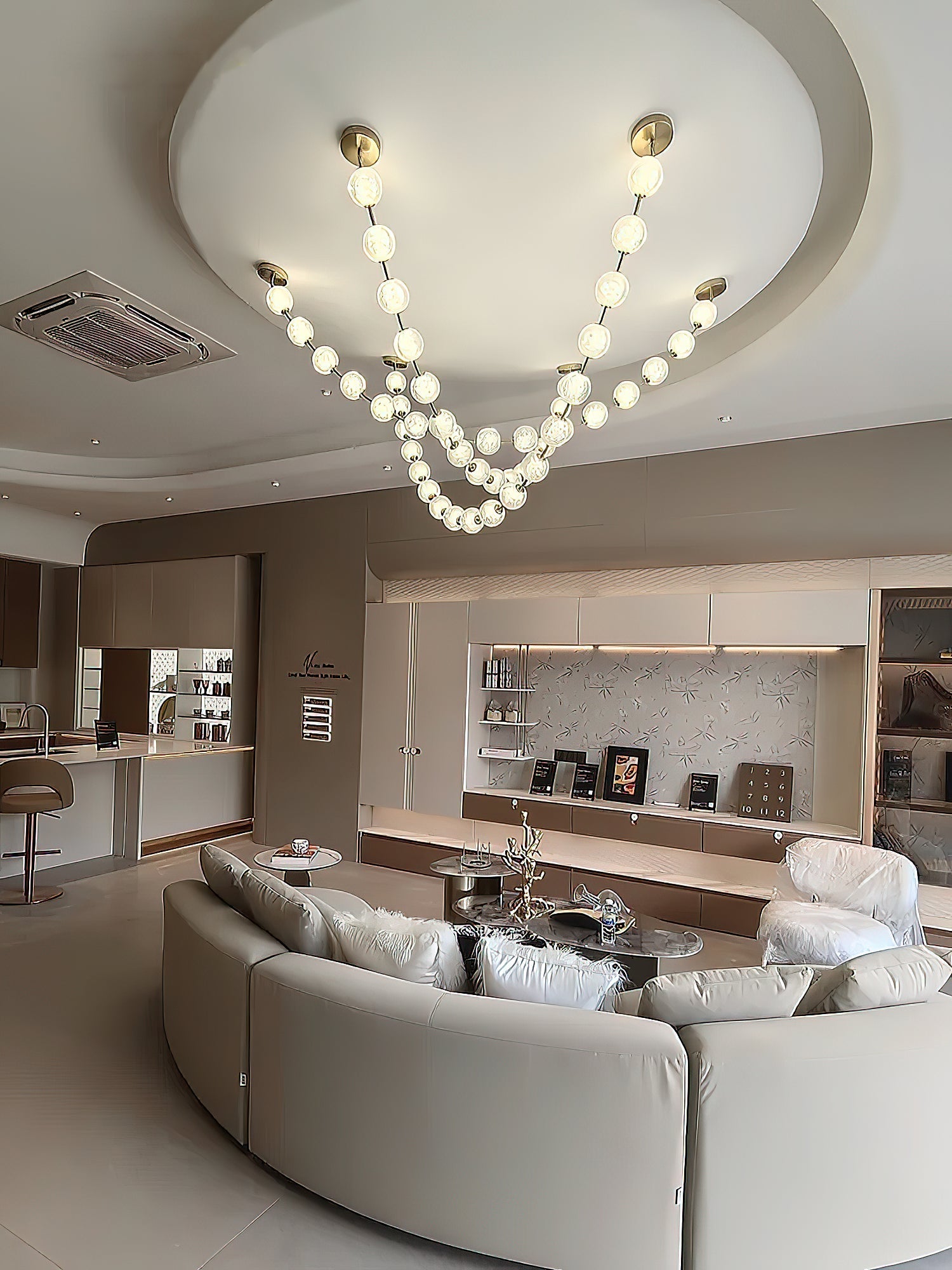 Lindencourt Strand Necklace Chandelier