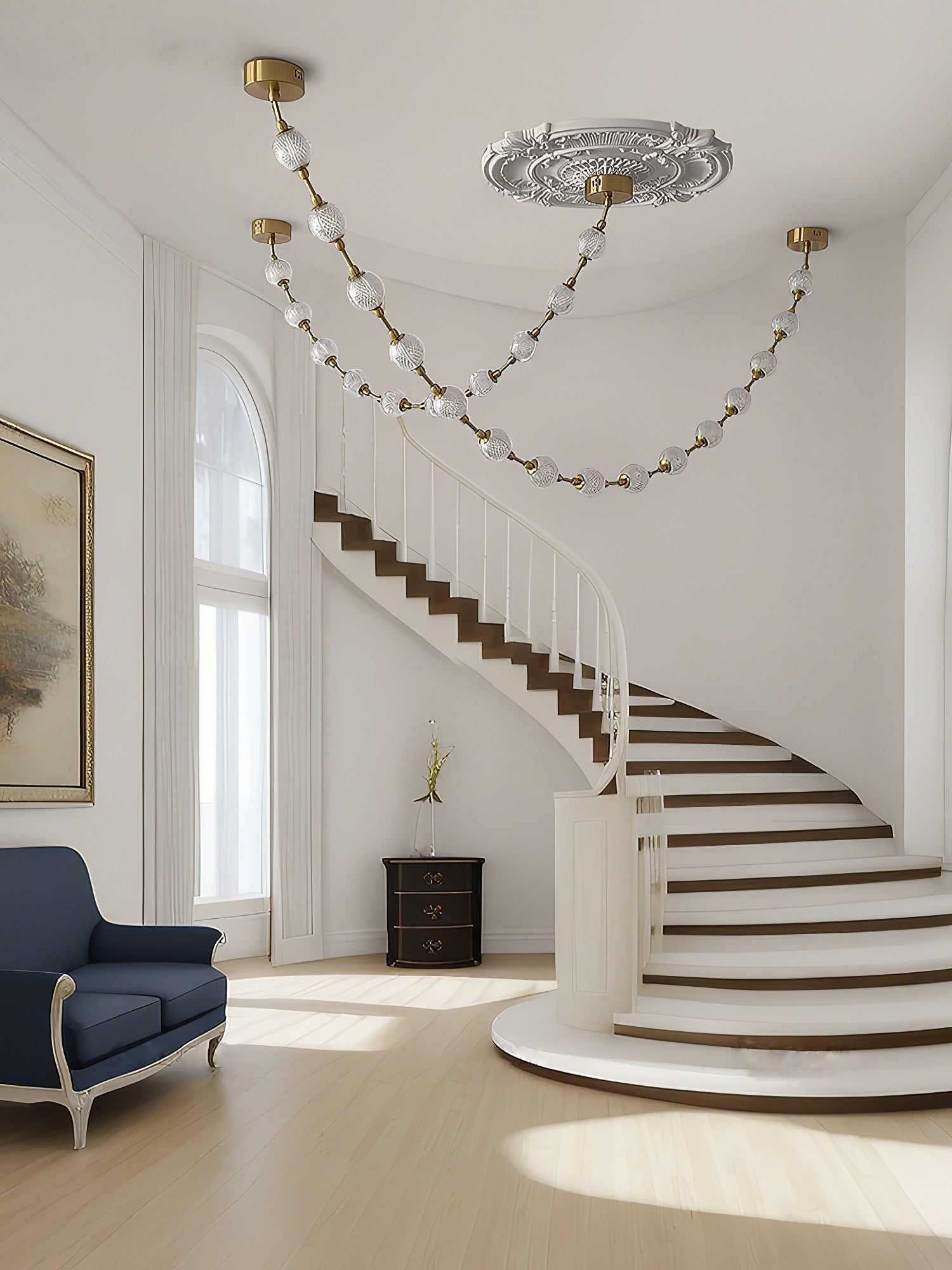 Lindencourt Strand Necklace Chandelier