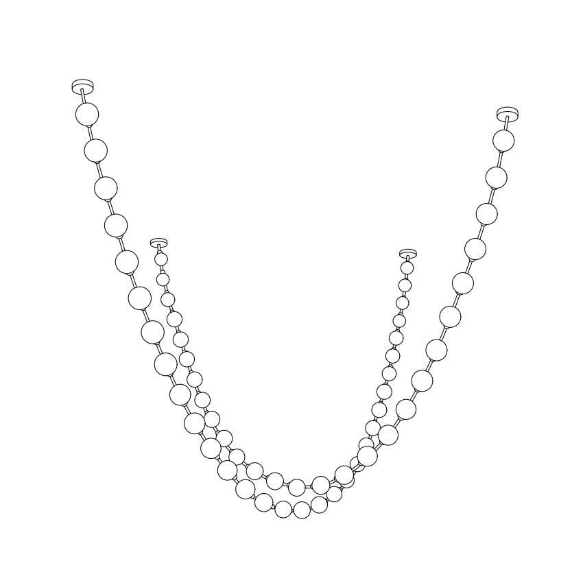 Lindencourt Strand Necklace Chandelier