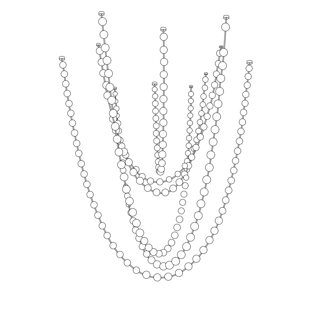 Lindencourt Strand Necklace Chandelier