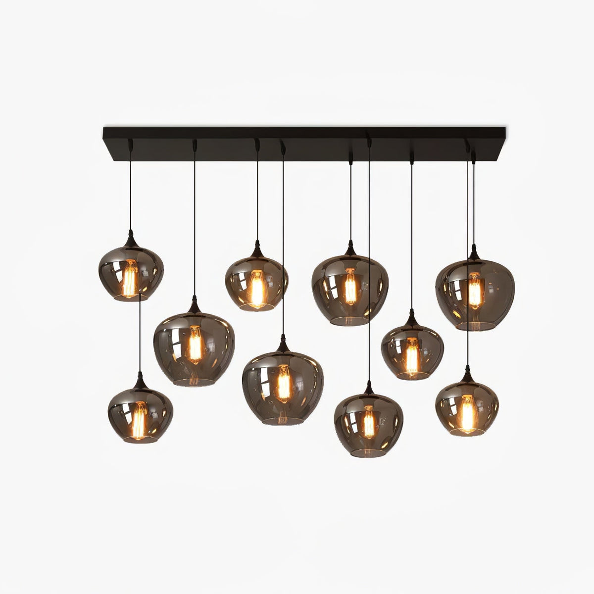 Talis Glass Industrial Chic Pendant Light