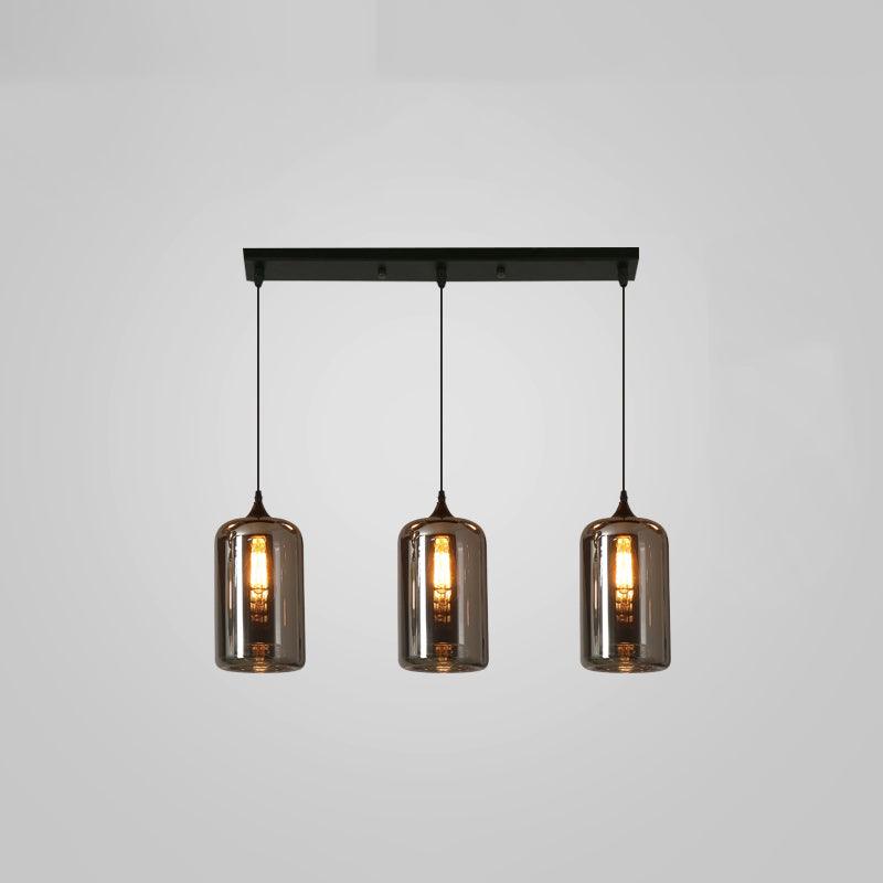 Talis Glass Industrial Chic Pendant Light