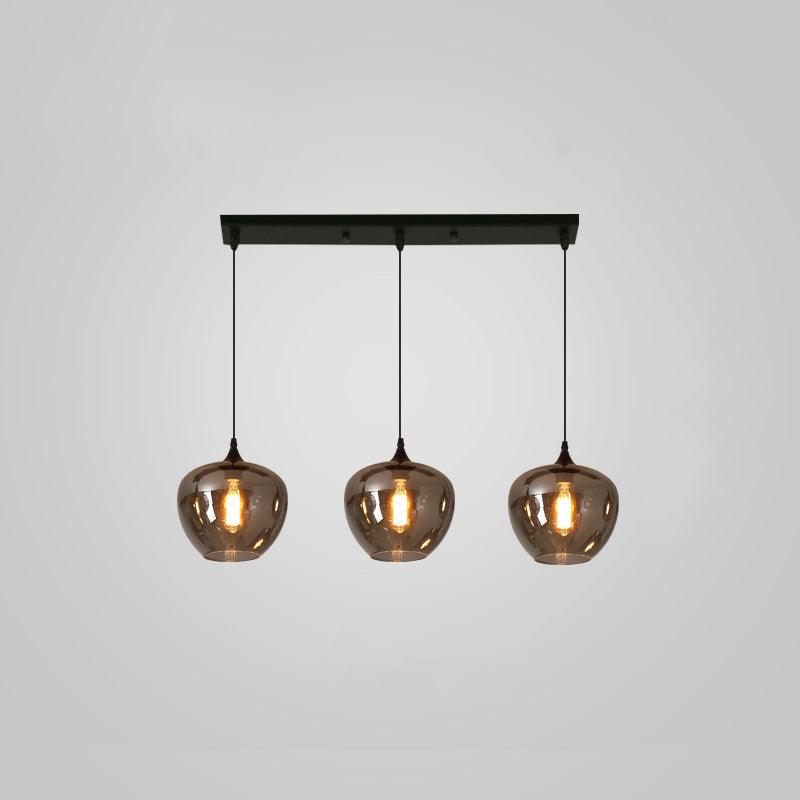 Talis Glass Industrial Chic Pendant Light