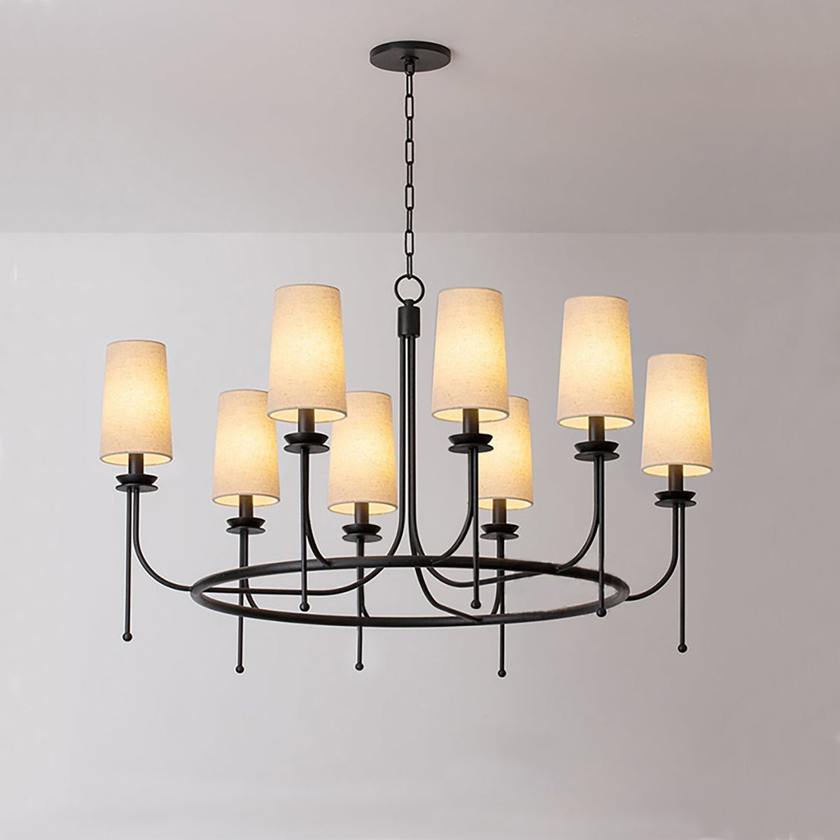 Wath Vintage Iron Chandelier
