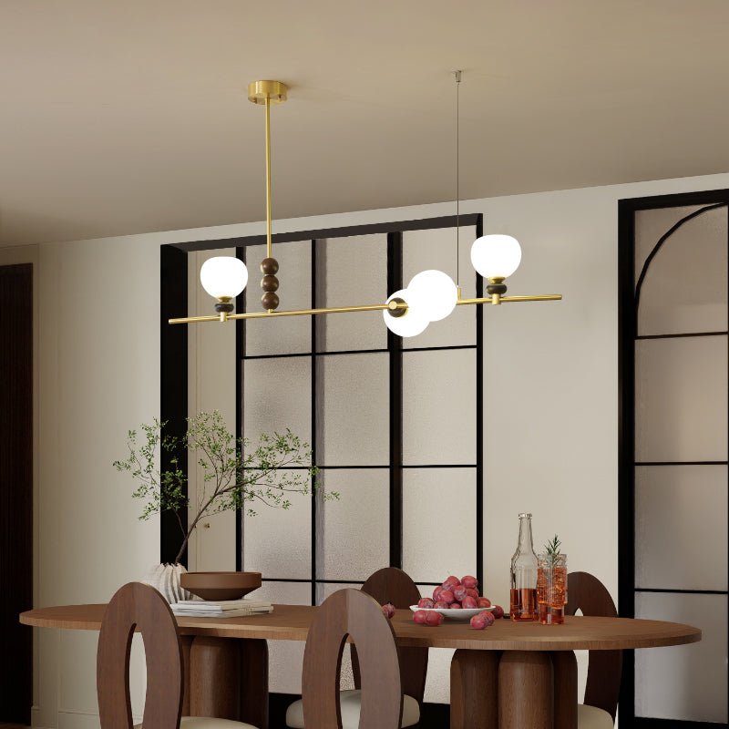 Sylivia Wood Vintage Pendant Light