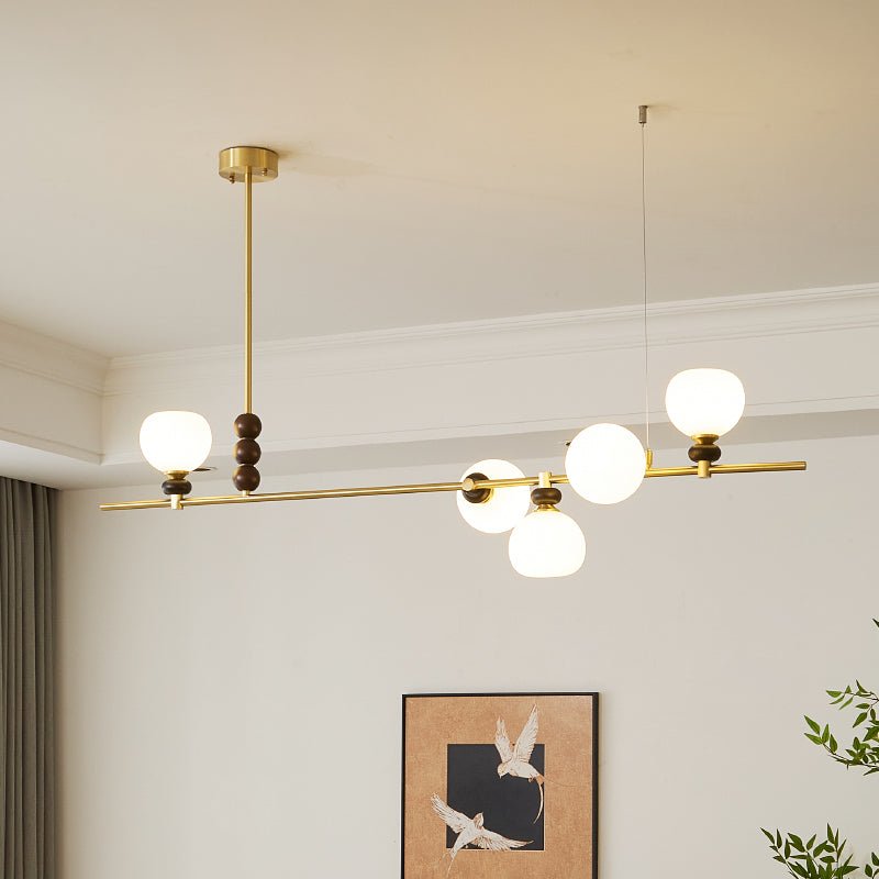 Sylivia Wood Vintage Pendant Light