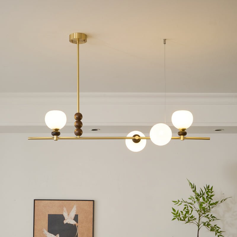 Sylivia Wood Vintage Pendant Light