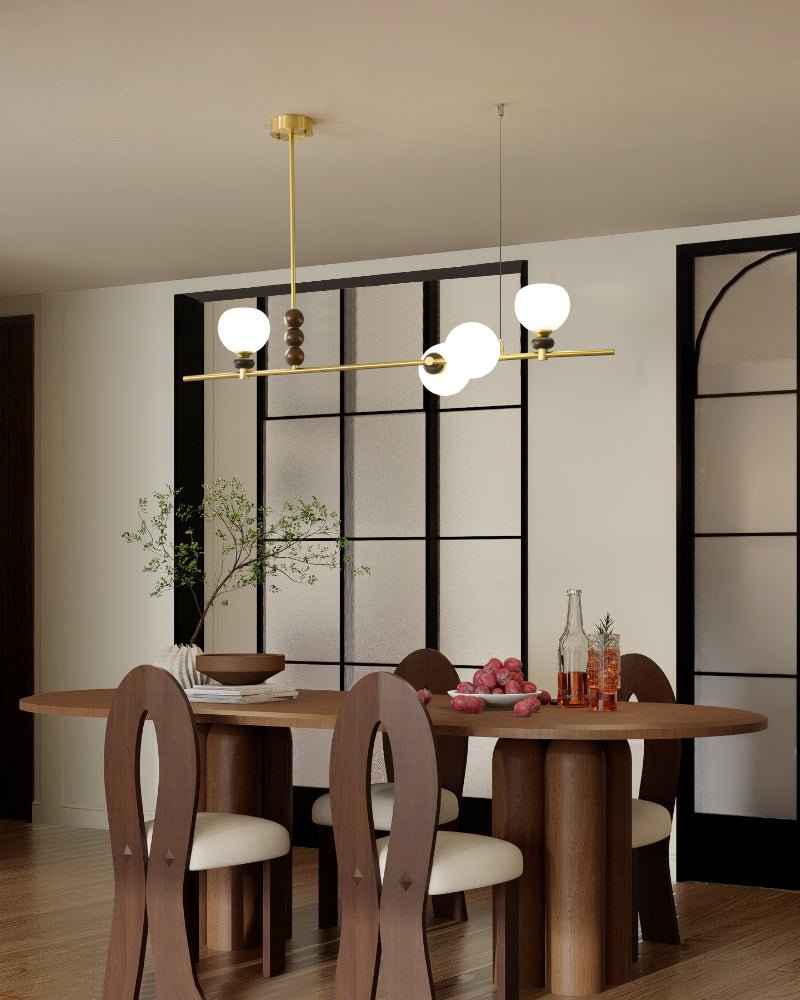 Sylivia Wood Vintage Pendant Light