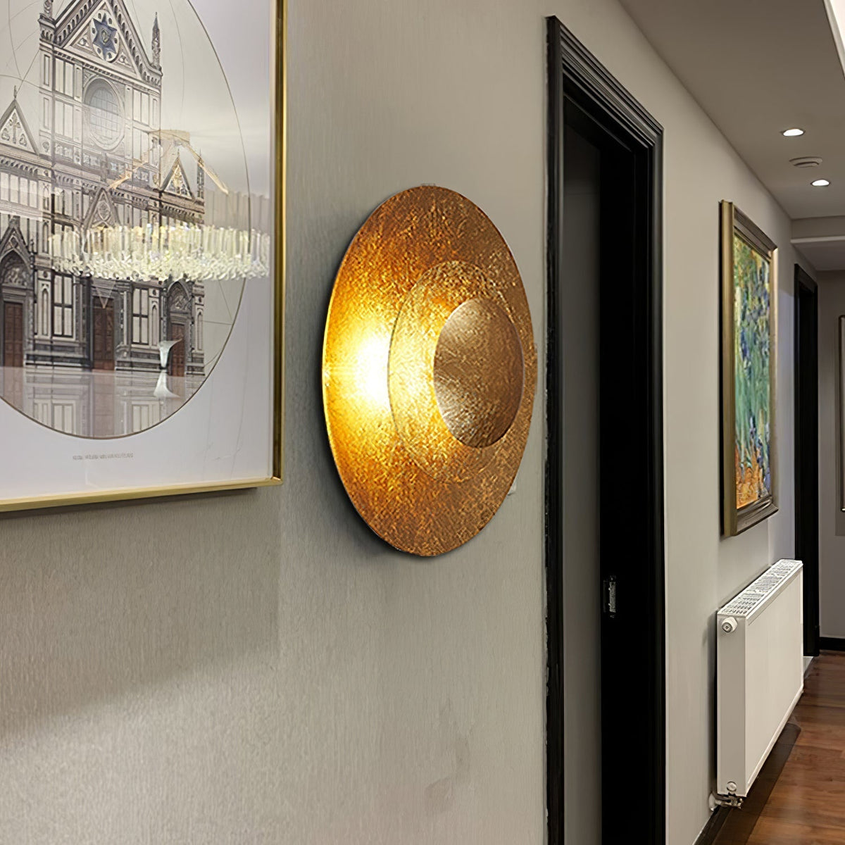 Solaris Vintage foil Wall Lamp