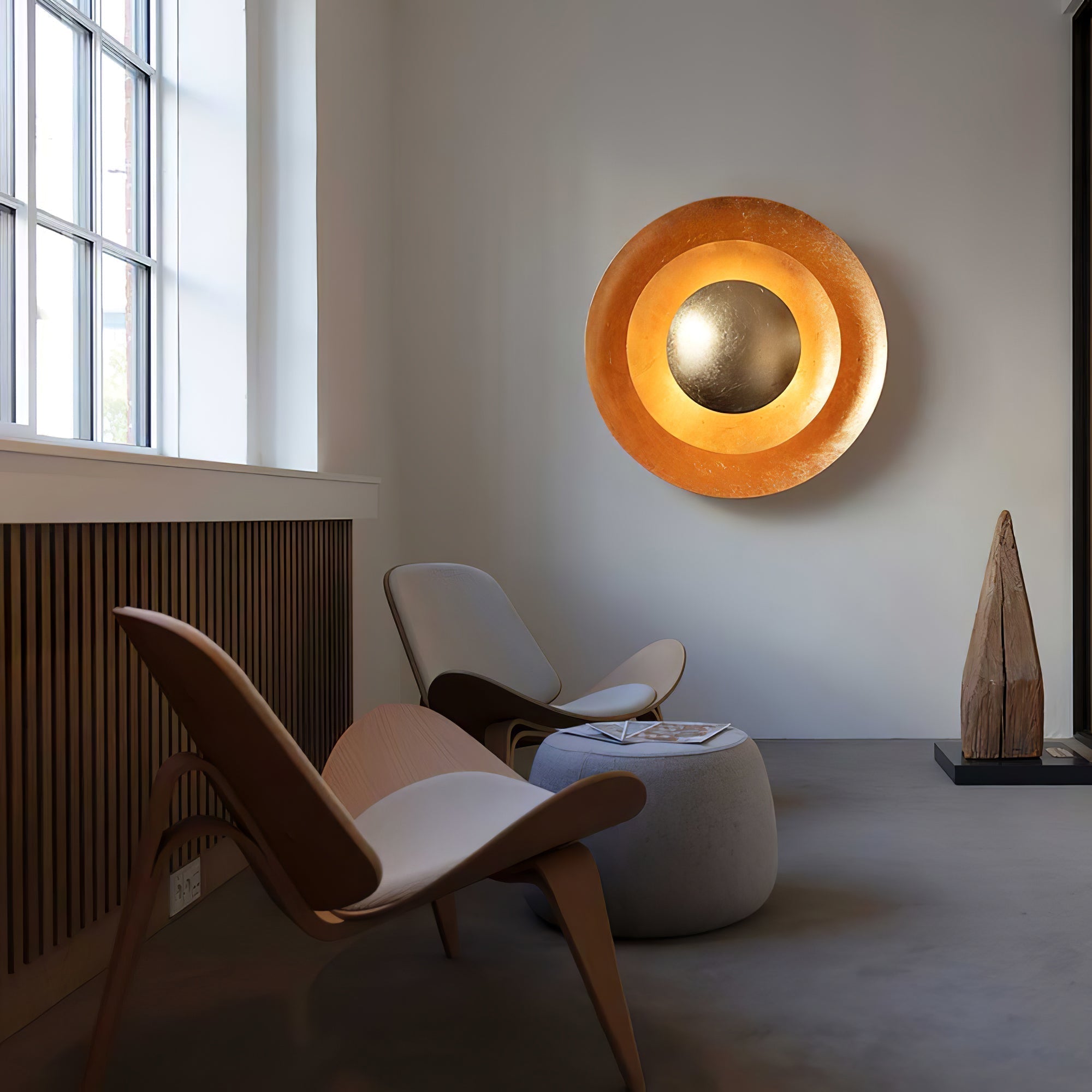 Solaris Vintage foil Wall Lamp
