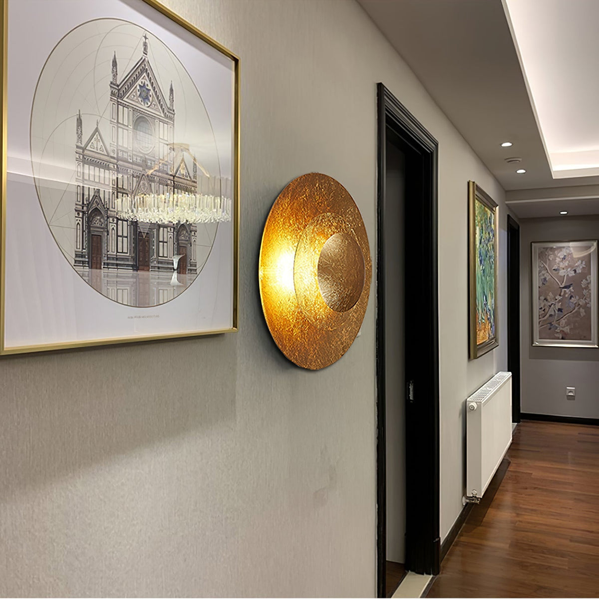 Solaris Vintage foil Wall Lamp
