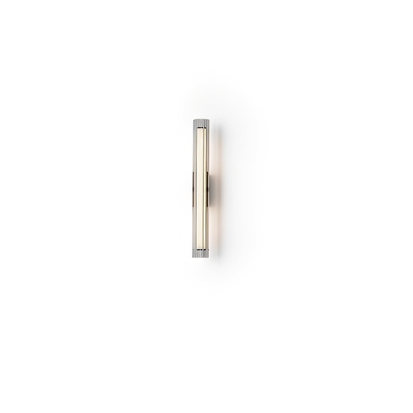 Corv Glass Contemporary Wall Lamp