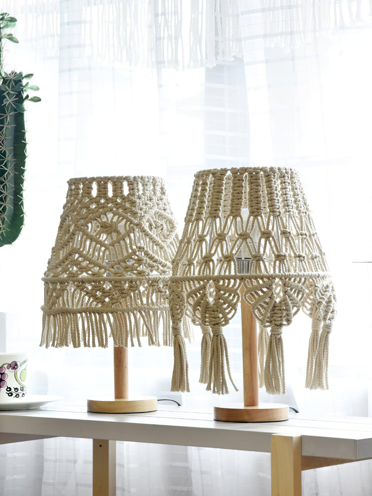 Tassara Wood Table Lamp