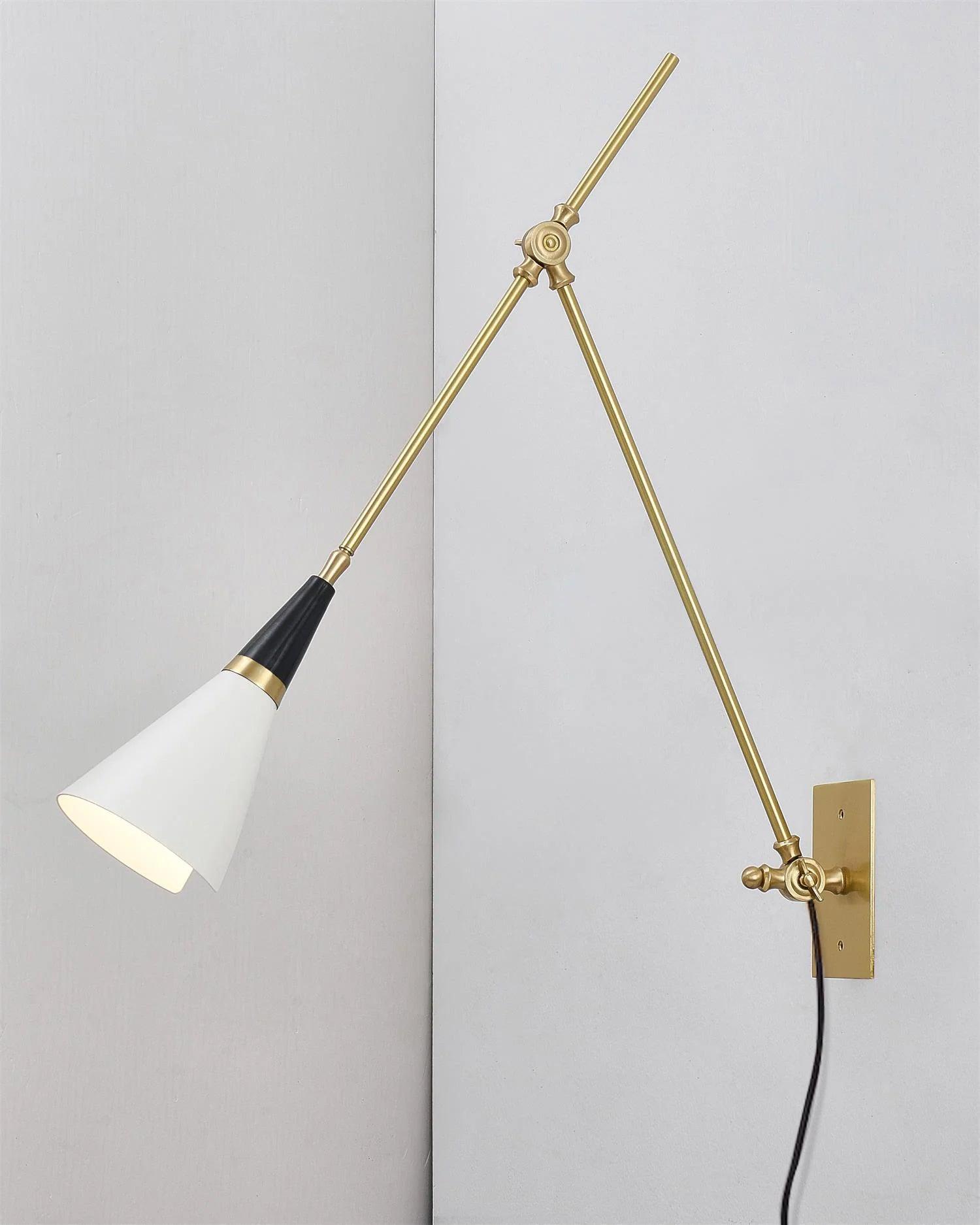 Orvenia Modern Minimalist Plug In Wall Lamp