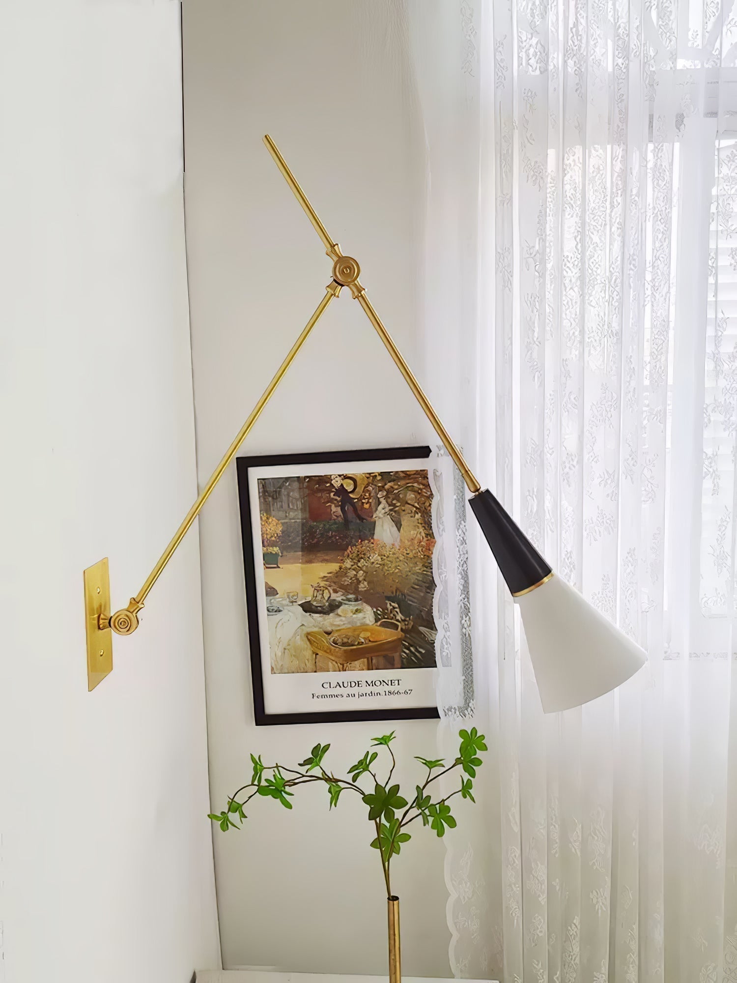 Isro Vintage Industrial Glass Wall Lamp