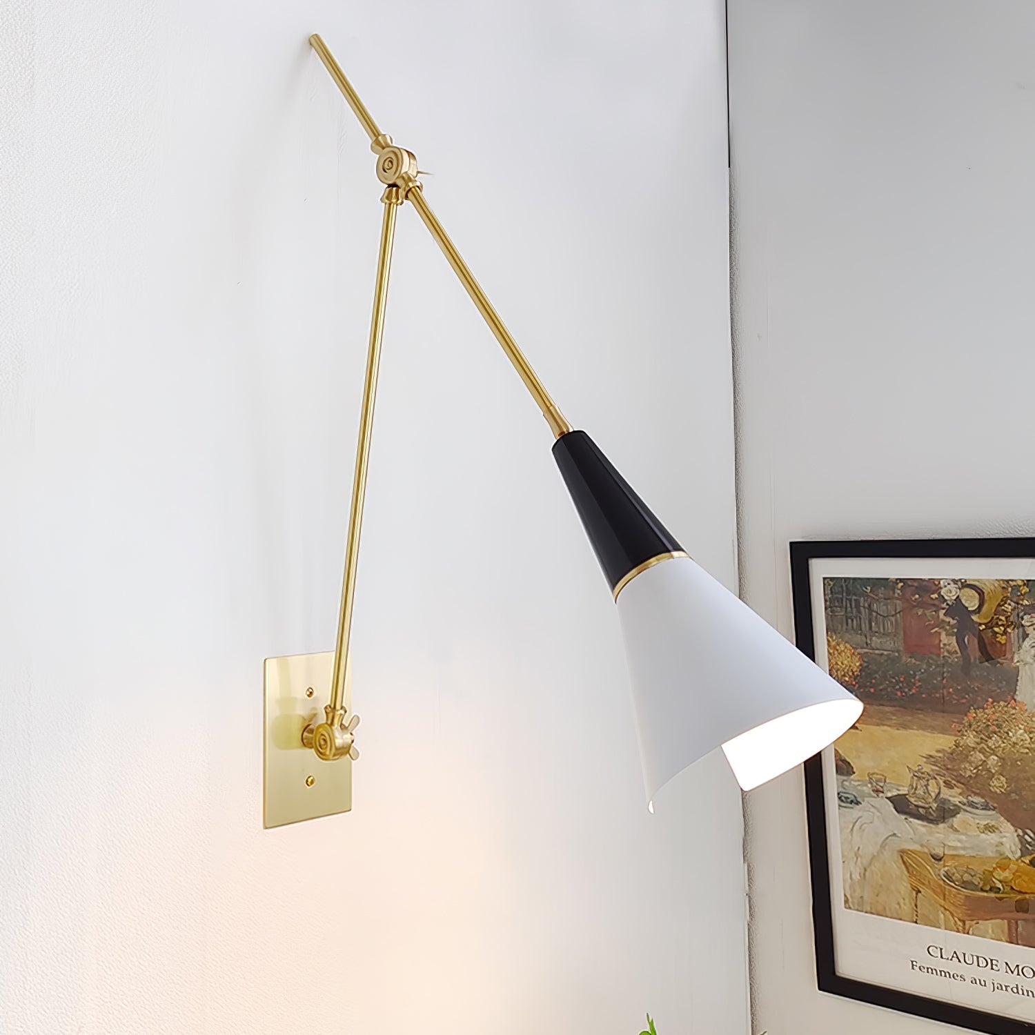 Isro Vintage Industrial Glass Wall Lamp