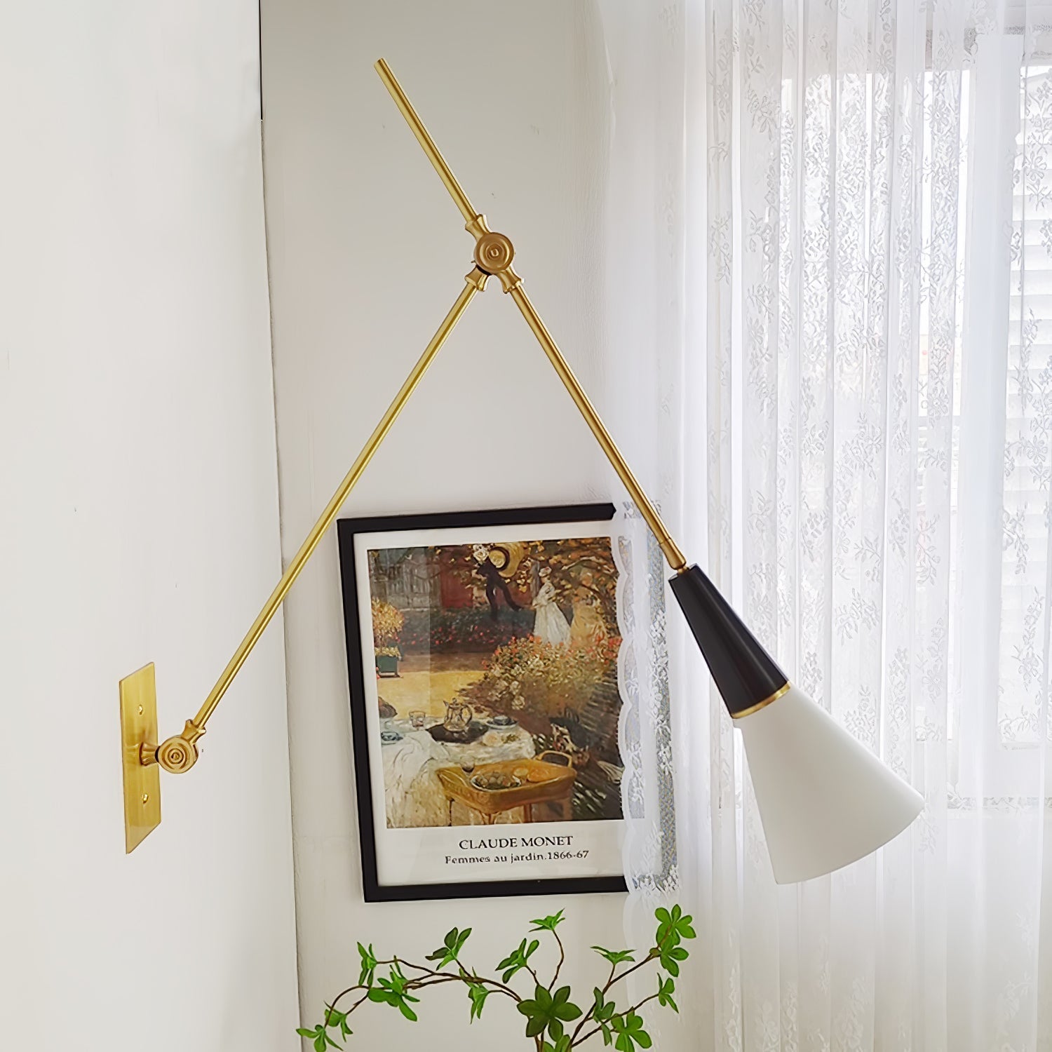 Isro Vintage Industrial Glass Wall Lamp