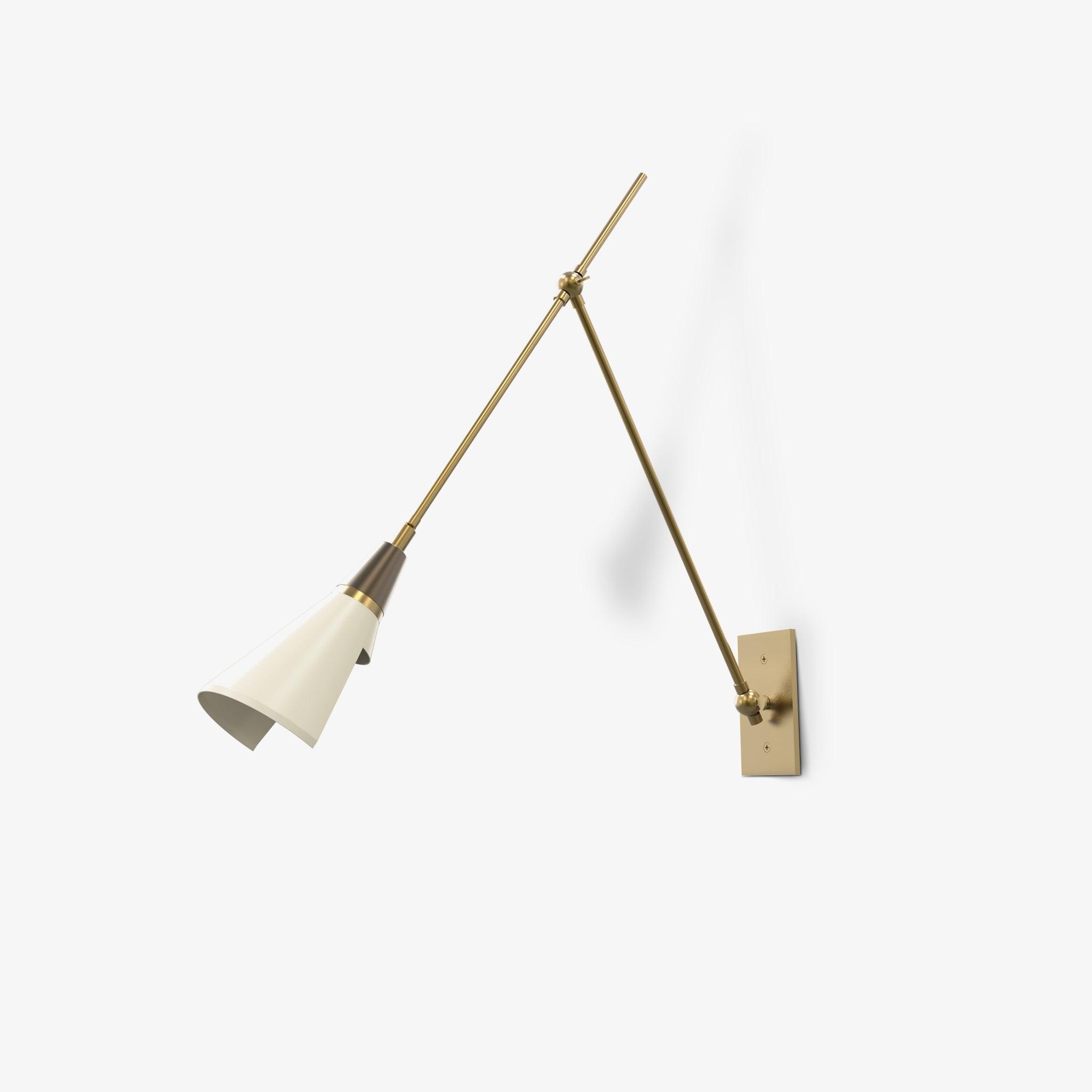 Isro Vintage Industrial Glass Wall Lamp