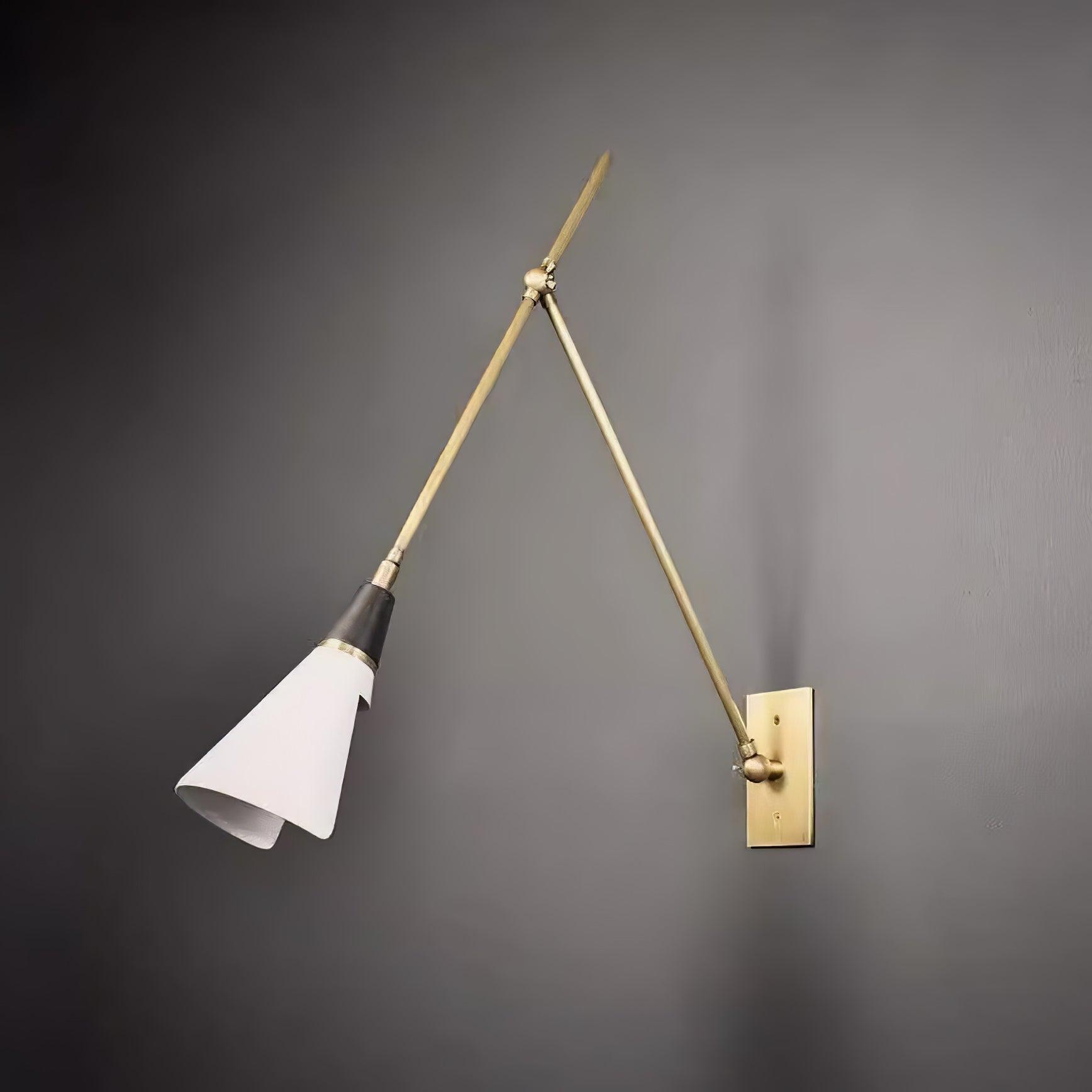 Isro Vintage Industrial Glass Wall Lamp