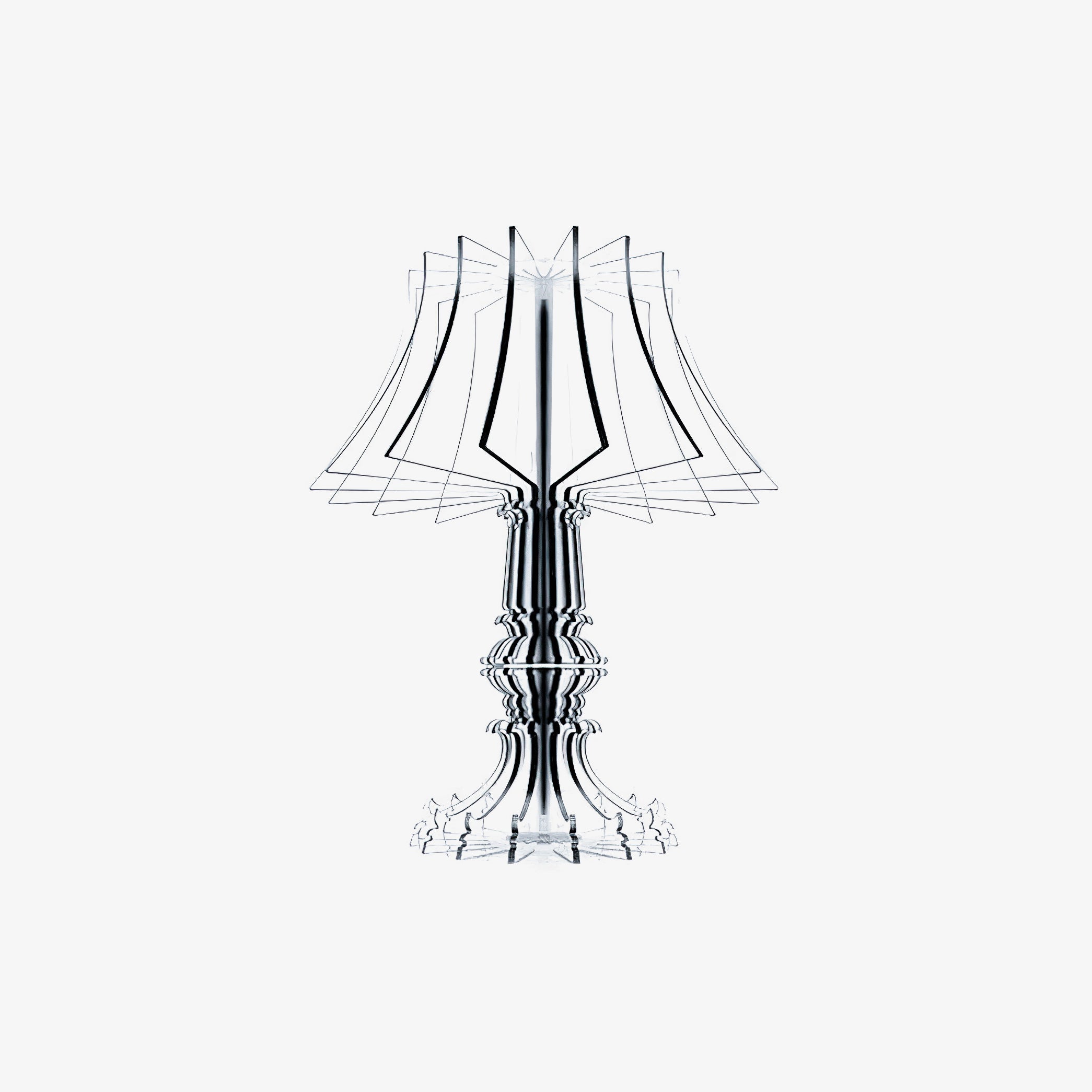 Elmariel Sculptural Acrylic Table Lamp