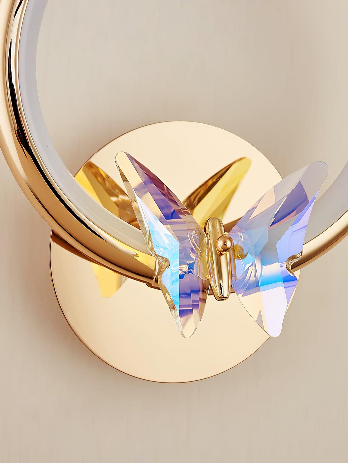 Ersoren Magic Butterfly Crystal Wall Light