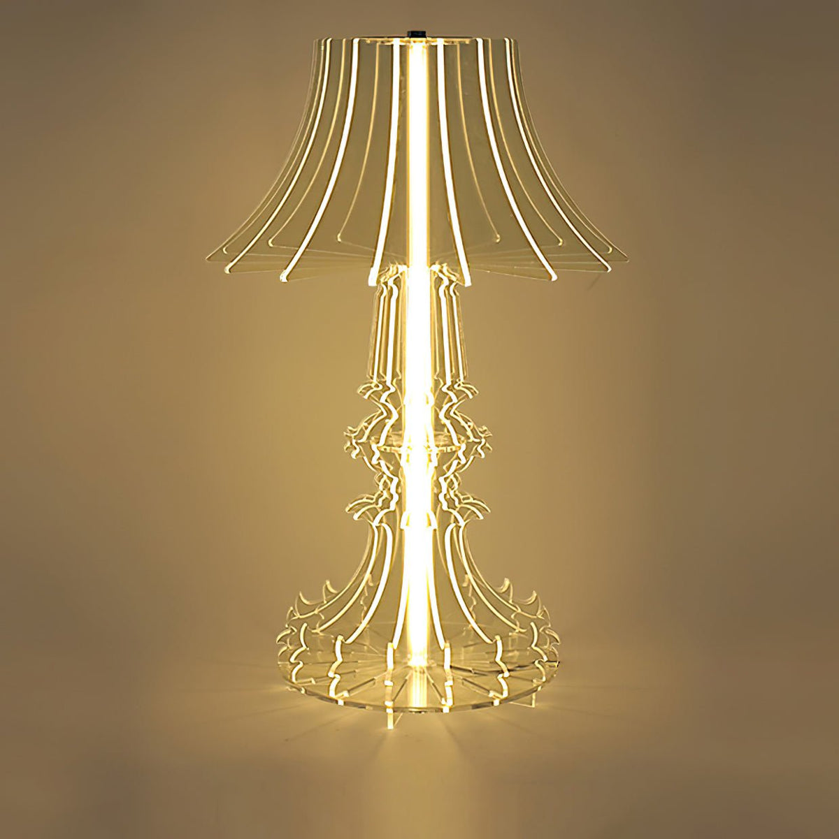 Elmariel Sculptural Acrylic Table Lamp
