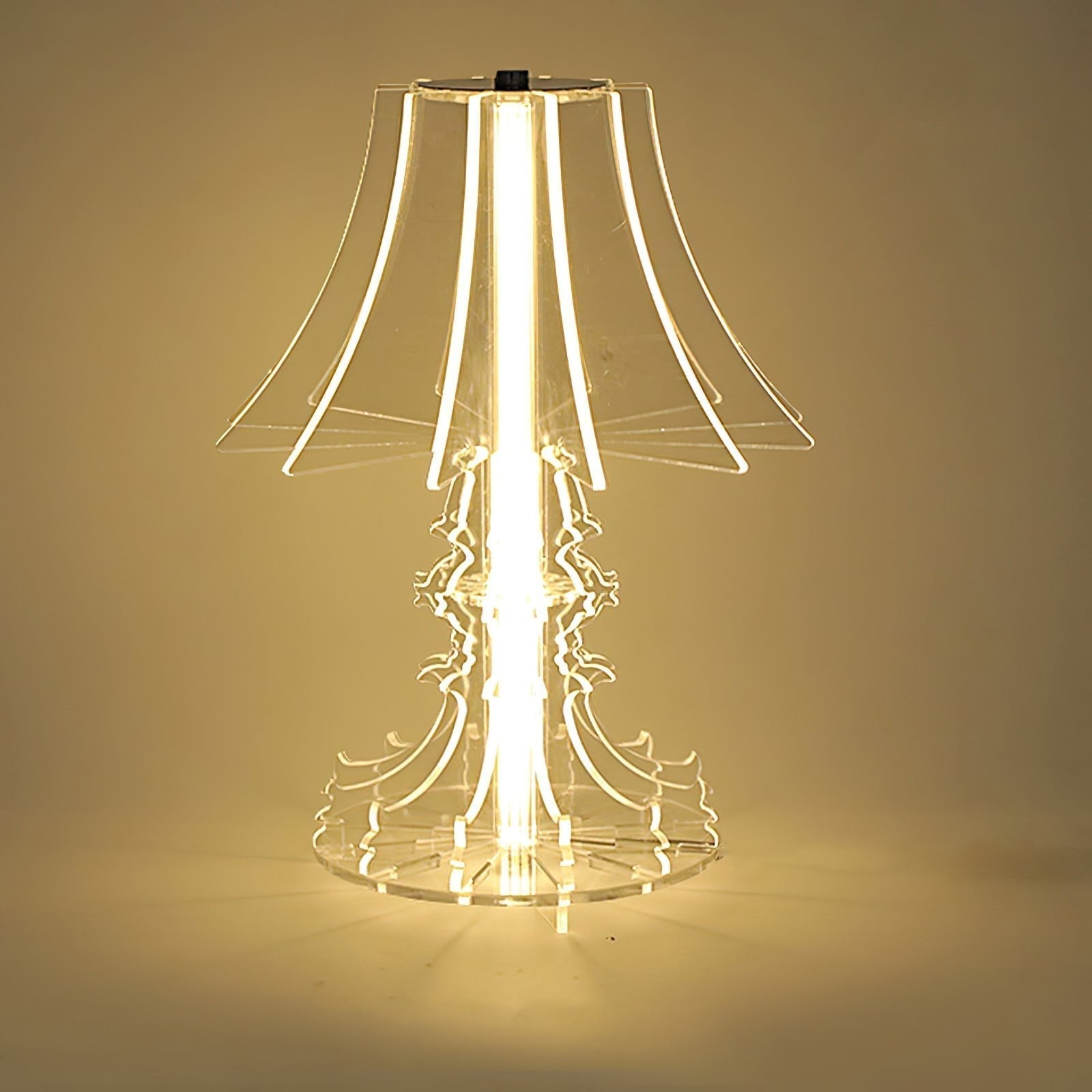 Elmariel Sculptural Acrylic Table Lamp