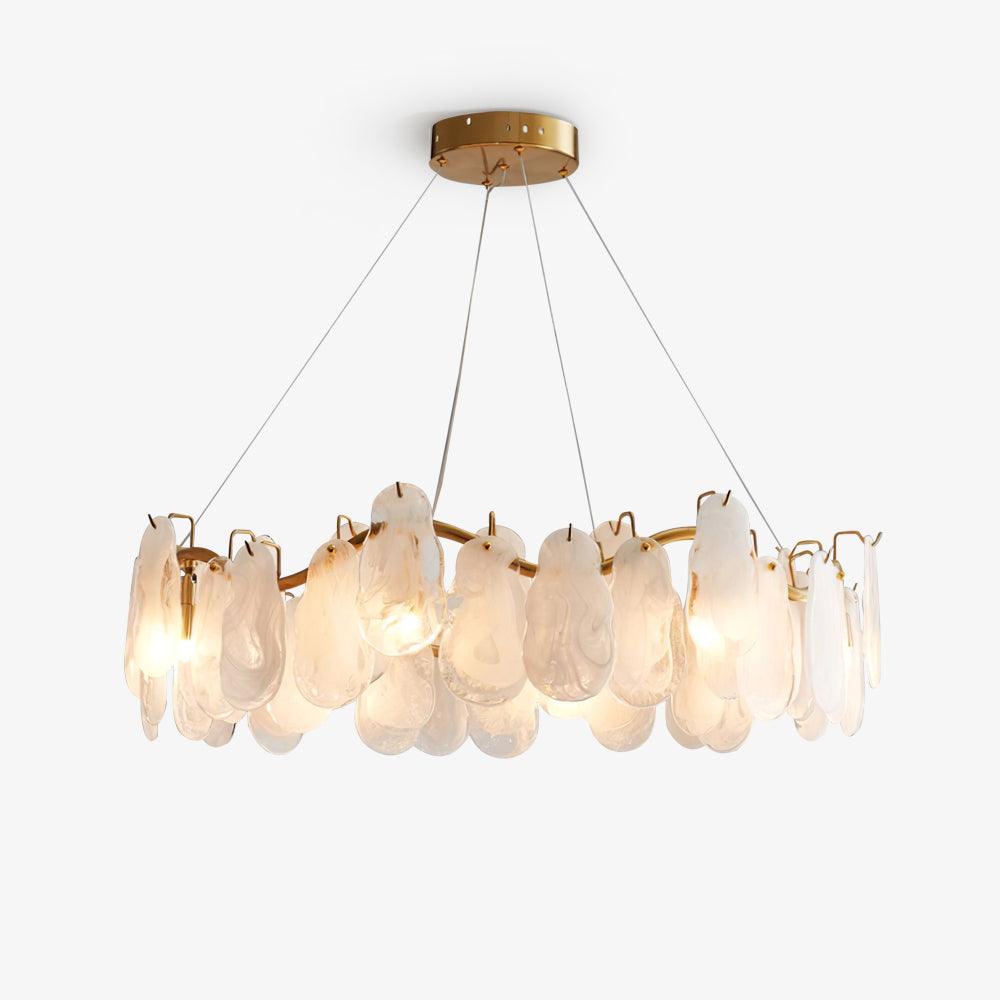 Veliselle Chandelier Cloud Glass Panels