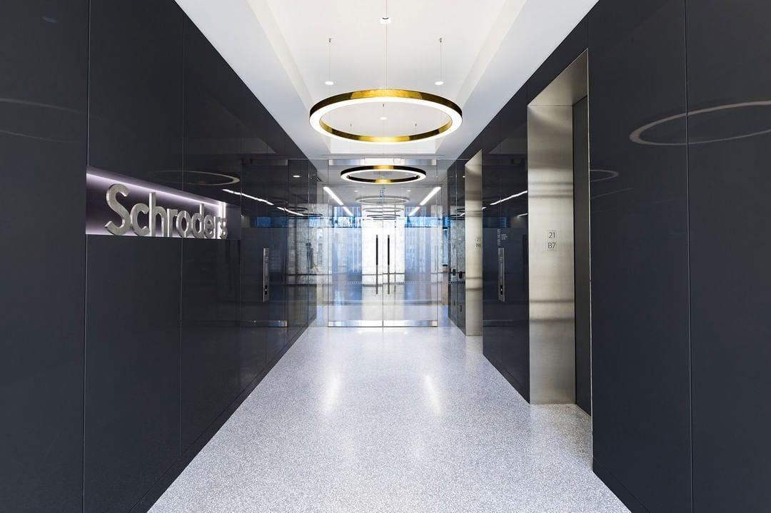Dexlin Pendant Light LED Ring Gold Modern 3-Ring