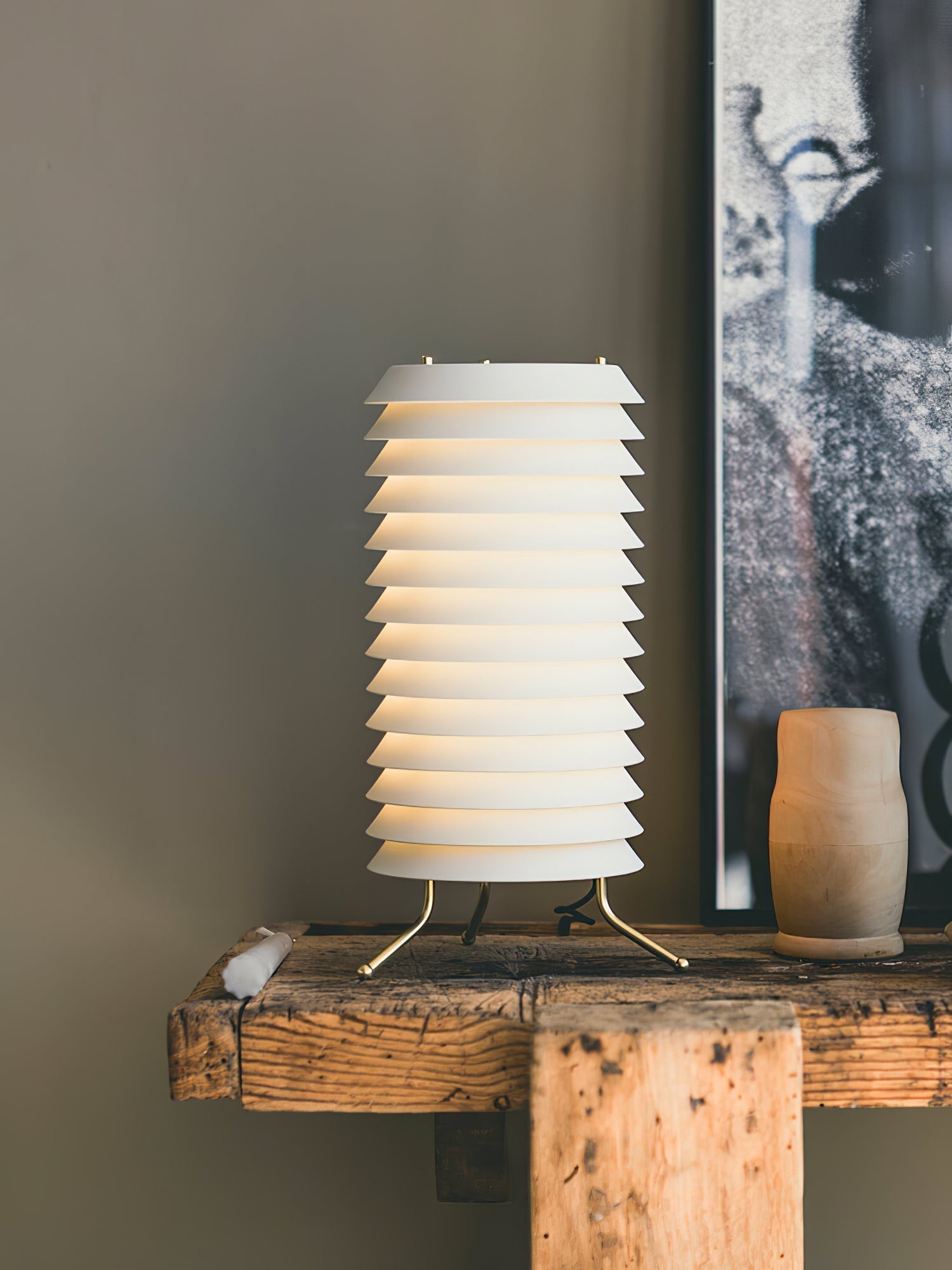 Orelelette Lattice Scandinavian Table Lamp