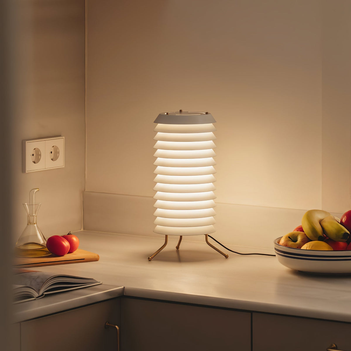 Orelelette Lattice Scandinavian Table Lamp