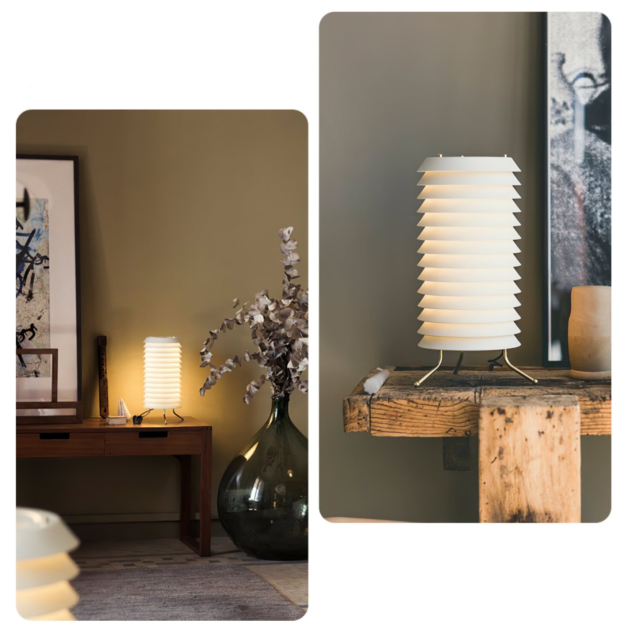 Orelelette Lattice Scandinavian Table Lamp
